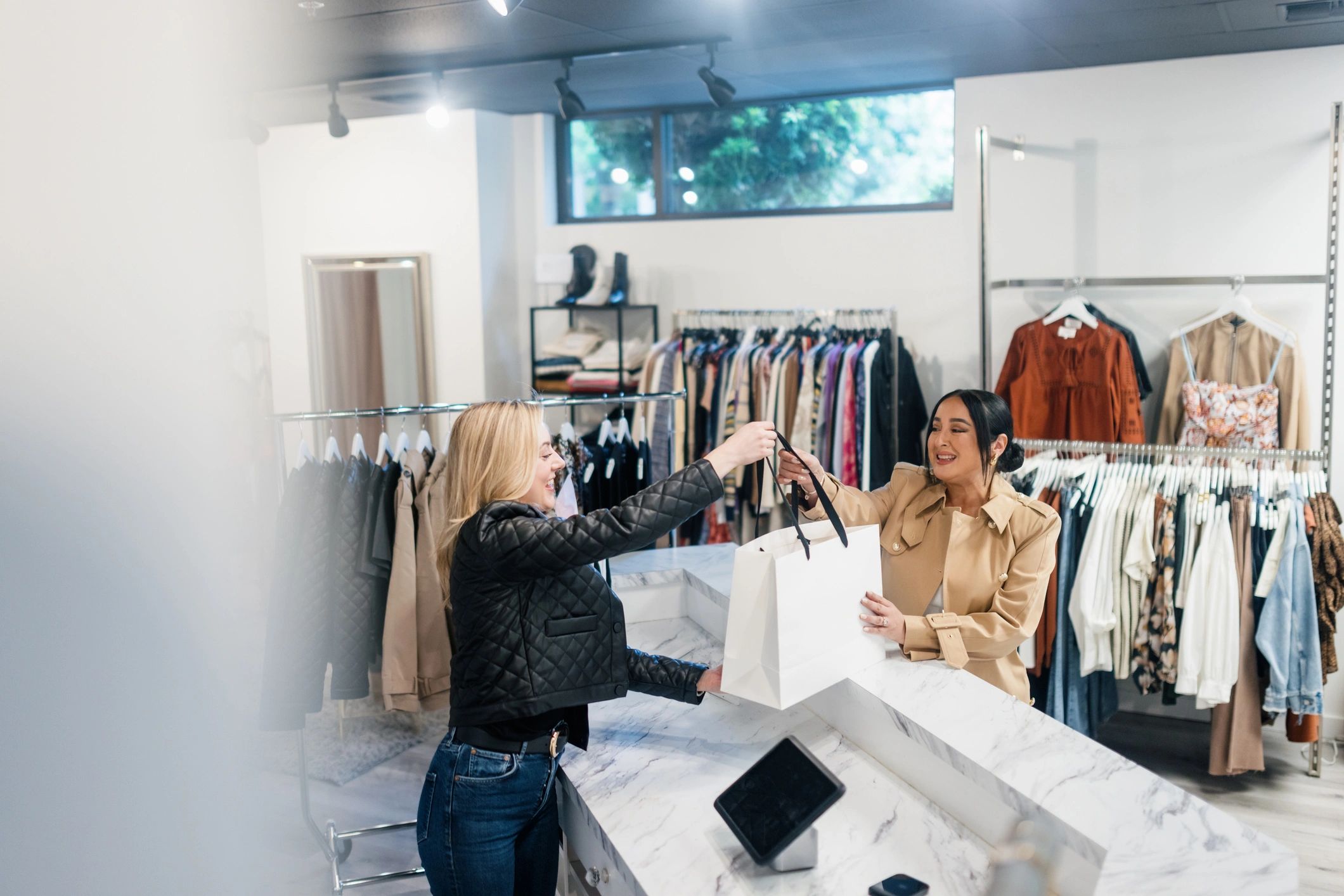 modern fashion boutique clothing