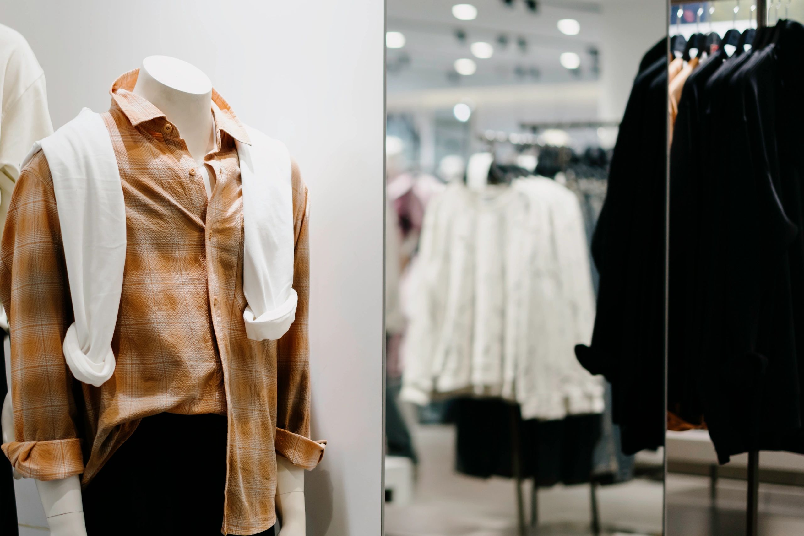 trendy fashion clothing shop modern